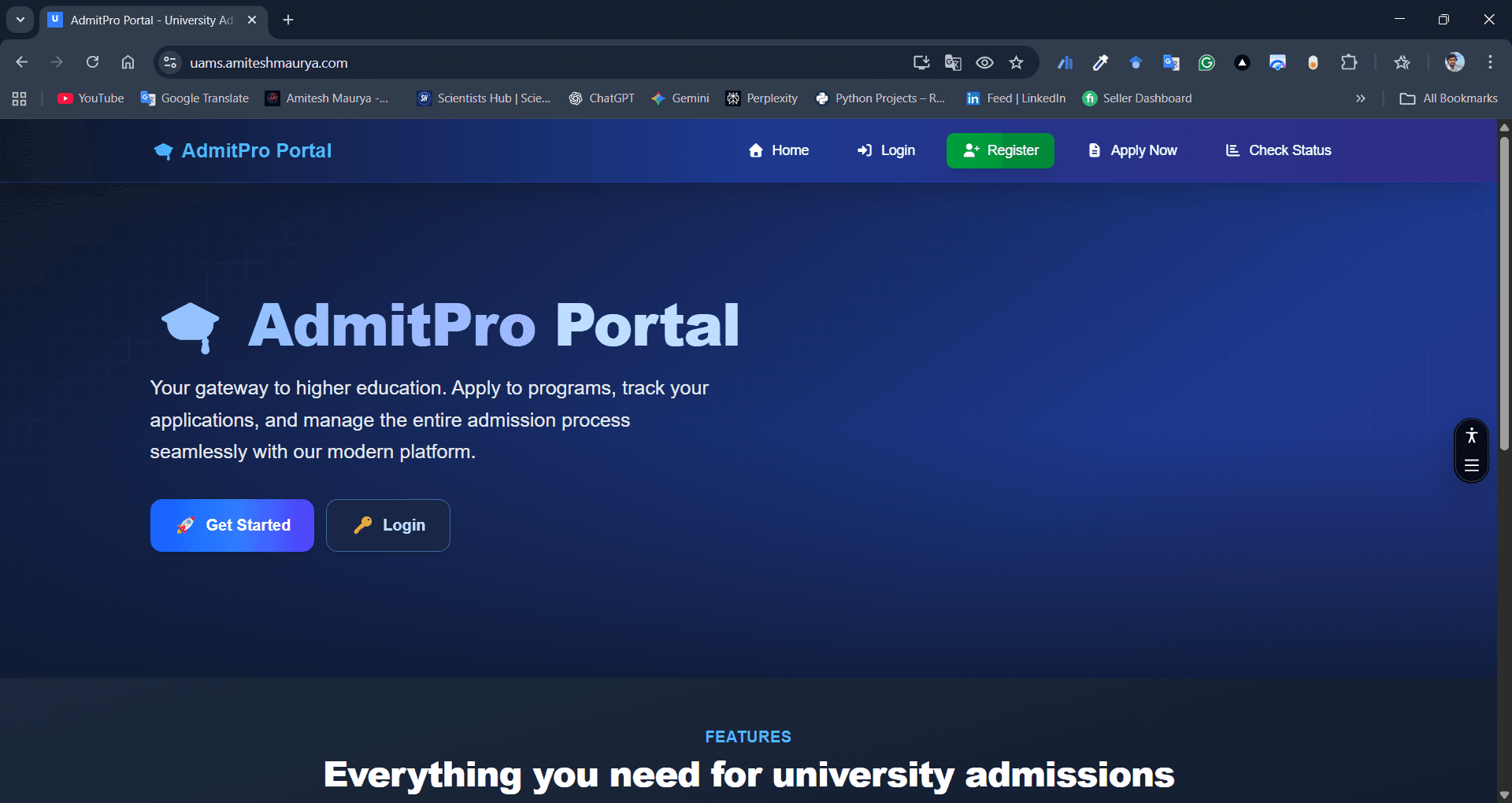 Admission Management